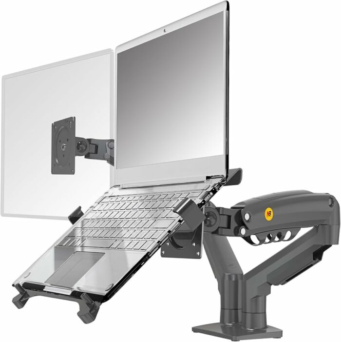NB F160-FP 10''-17' Adjustable Laptop Mount - Image 1